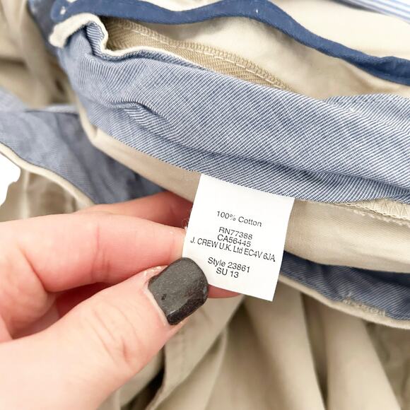 J. Crew Tan Club Chino Shorts Sz 35x9 - Picture 3 of 5